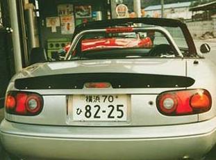 kgw rear spoiler k g works rear spoilers miataroadster high kg works miata