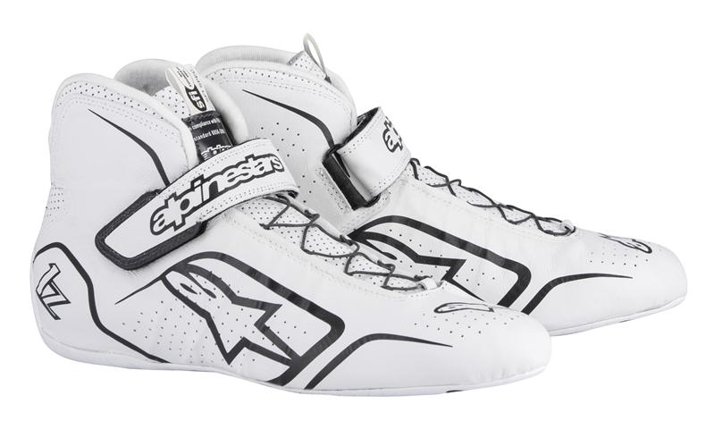 SIZE 7.5 SFI 3.3 LEVEL 5//FIA BLACK//ANTHRACITE ALPINESTARS TECH 1-Z SHOES KANGAROO LEATHER