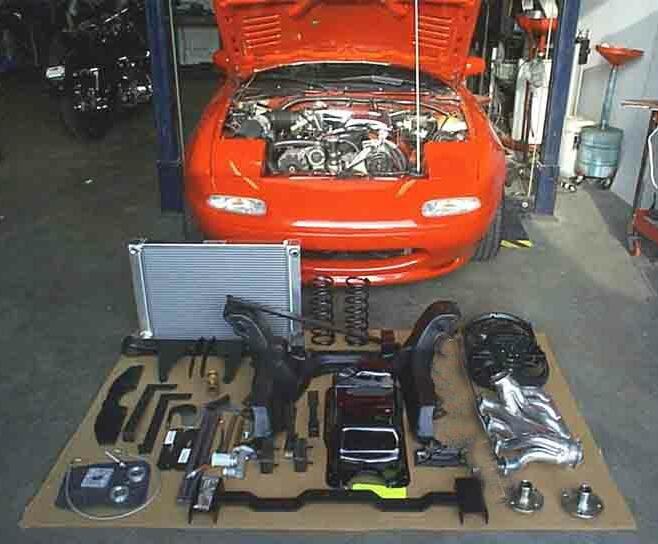 MMV8KIT Monster Miata V8 swap kits MiataRoadster Stay Tuned