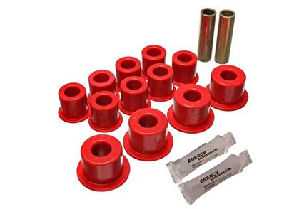 Energy Suspension Leaf Spring Bushing 5.2111R; Red Polyurethane Rear
