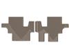 WT Rubber Mats - Rear - Tan