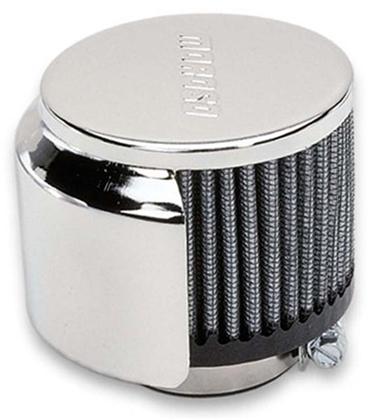 Moroso 68781 Replacement Breather//Oil Separator For 3//4/" Hose; Chrome