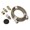 Autometer #4 Braided SS Line (-4AN) 3ft 1/8in NPT Fittings thumbnail 6