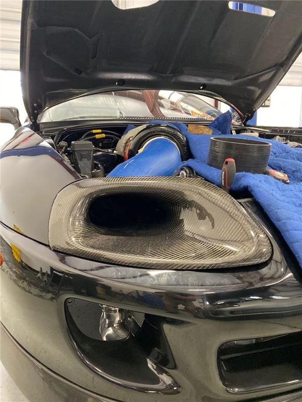 TBT HL5 TBT Carbon Factory Headlight & Intake Kit MVP Motorsports