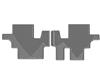 WT Rubber Mats - Rear - Grey