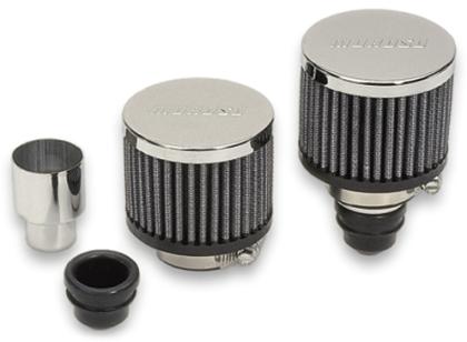 Moroso 68781 Replacement Breather//Oil Separator For 3//4/" Hose; Chrome