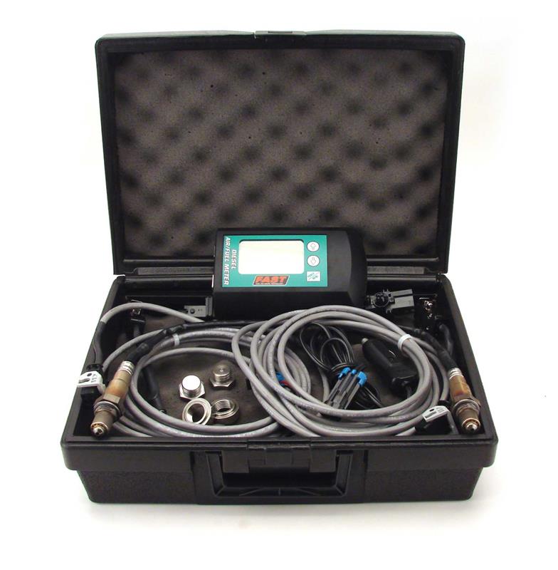 FAST 170402 Gasoline Air//Fuel Meter Wideband Data Logging Dual Sensor O2